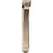 Ekena Millwork Thorton Arts and Crafts Smooth Bracket w/ Offset Brace, Douglas Fir, 5 1/2"W x 32"D x 38"H BKT0604X32X38THR03SDF - alternate 2